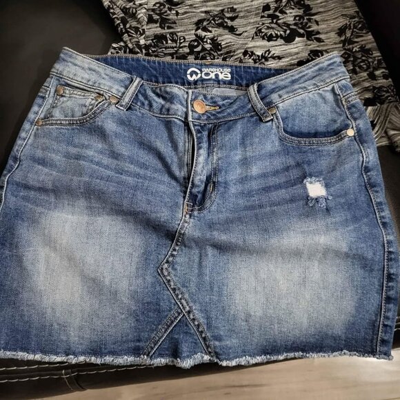 Womens Denim Skirt Shorts Dress Bundle  Sz Small (5-7)7 Pieces - Picture 6 of 10